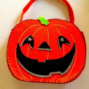 Pottery Barn Kids 🎃 felt candy bag